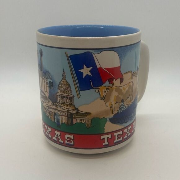 Vintage Texas Tourism Mug - Lone Star Mug - Picture 3 of 5